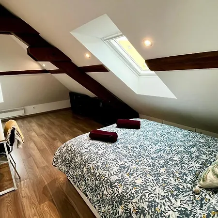 Family-friendly Duplex - Near Center - Free Parking - Wifi 콜마