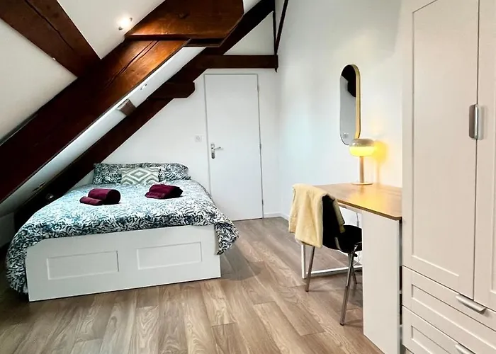 Apartment Family-friendly Duplex - Near Center - Free Parking - Wifi