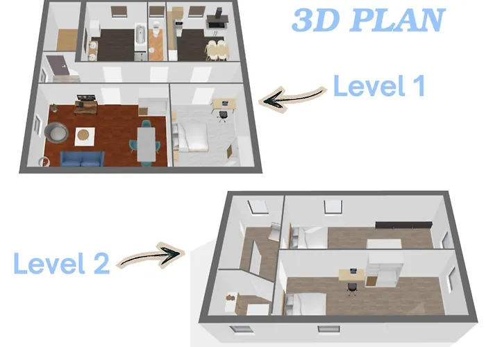 Le 1900 - Spacious & Charming Duplex - 3 Br